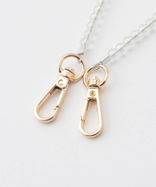 natural couture(ナチュラルクチュール)の「選べるショルダーチェーン(その他雑貨・レディース・グレー/グリーン/クリア/その他1/ピンク/レッド/ラベンダー・FREE)」の16枚目の写真