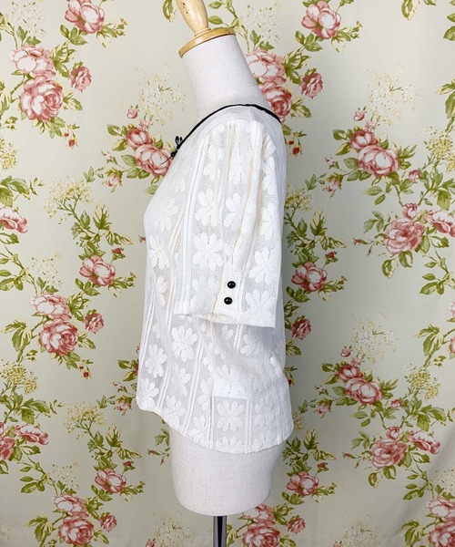 Clice de Paris(クリシェドゥパリス)の「K/フレンチブラウス(シャツ/ブラウス・レディース・アイボリー・ONESIZE)」の3枚目の写真