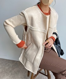 CPCM | リバーシブルムートンベスト(ベスト)