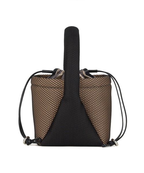 TOFF&LOADSTONE（トフアンドロードストーン）の「コーラルメッシュ バケットバッグ（トートバッグ・レディース・ネイビー/ブラック/ベージュ・FREE）」の3枚目の写真