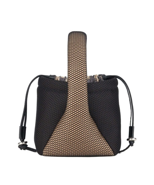 TOFF&LOADSTONE（トフアンドロードストーン）の「コーラルメッシュ バケットバッグ（トートバッグ・レディース・ネイビー/ブラック/ベージュ・FREE）」の2枚目の写真