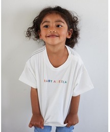 アリシアスタン　Tシャツ ALEXIA STAM tシャツ Embroidery Logo Tee / ロゴ刺繍Tee