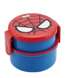 Disney（ディズニー）の「(SK)【Disney】丸型 ランチボックス 2段 フォーク付き[500ml]（お弁当箱）」