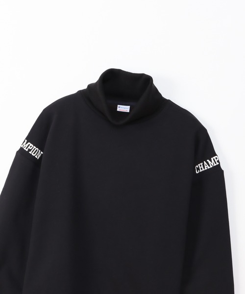 Champion(チャンピオン)の「【Champion/チャンピオン】レディース ハイネックスウェットシャツ(スウェット・レディース・ホワイト/グレー/ベージュ/ブラック・MEDIUM/LARGE)」の18枚目の写真