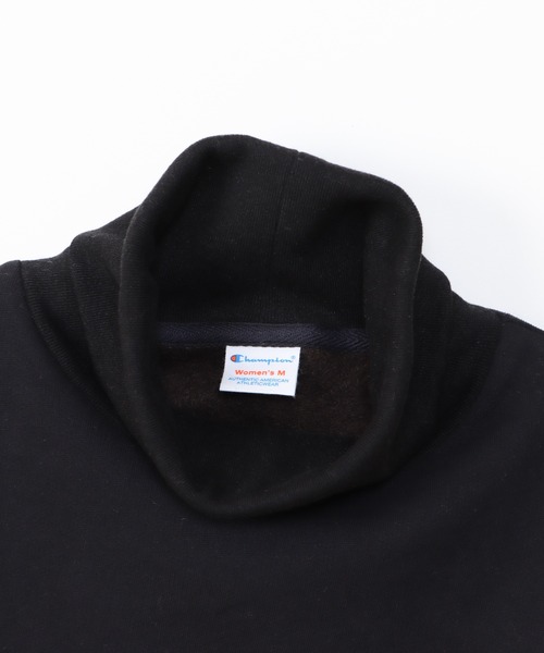 Champion(チャンピオン)の「【Champion/チャンピオン】レディース ハイネックスウェットシャツ(スウェット・レディース・ホワイト/グレー/ベージュ/ブラック・MEDIUM/LARGE)」の19枚目の写真