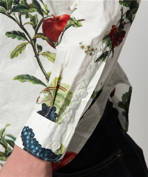 EDIFICE（エディフィス）の「◇フルーツプリントシャツ（シャツ/ブラウス・メンズ・ホワイト/ホワイト系その他・44/48/46）」の7枚目の写真