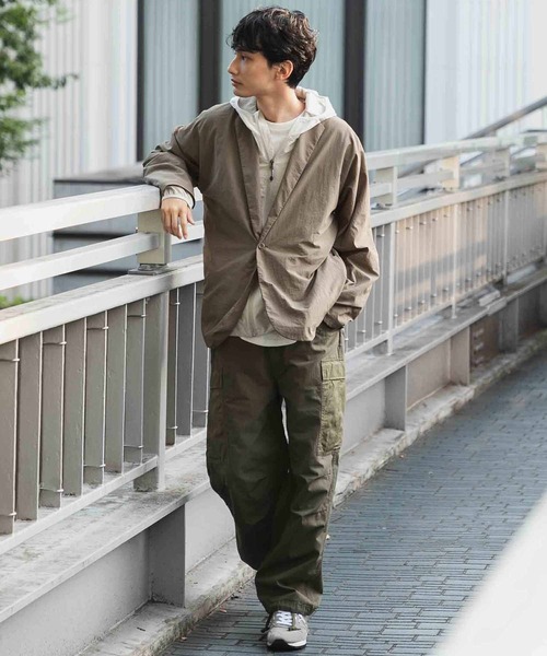 【オシャレ☆AMERICAN RAG CIE】緑　ナイロンジャケット　サイズXS オシャレ☆AMERICAN RAG CIE】緑ナイロンジャケットサイズXS