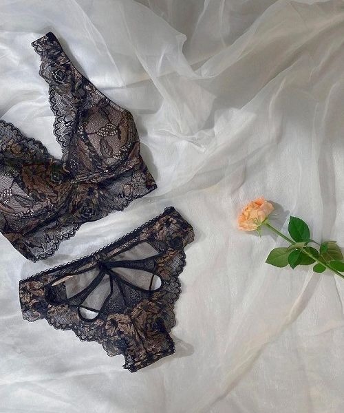 Rose3 ロングパンツセットアップ【M】 Black ANNEBRA アンブラ