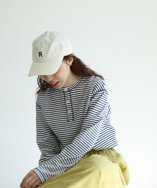 PAR ICI(パーリッシィ)の「【WEB別注】アルファベット刺繍キャップ(キャップ・レディース・ホワイト/ベージュ/ネイビー・FREE)」の13枚目の写真