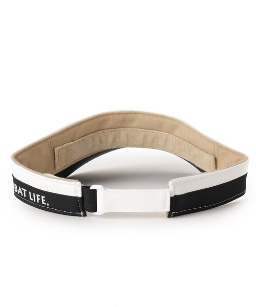 adabat（アダバット）の「◆メッセージロゴデザイン サンバイザー（サンバイザー・メンズ・ホワイト/ピンク系その他/ブラック・00）」の5枚目の写真