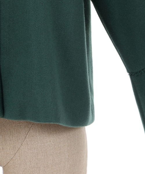 axes femme POETIQUE（アクシーズファムポエティック）の「ベルスリーブショートコート（その他アウター・レディース・ブラック/キナリ/グリーン・MEDIUM）」の15枚目の写真