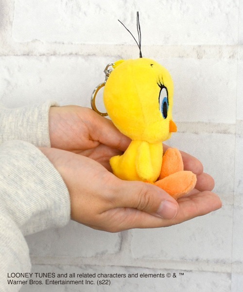 nici(ニキ)の「NICI/キーリング BB ルーニー・テューンズ トゥイーティー 11cm(キーホルダー・レディース・イエロー・ONE SIZE)」の6枚目の写真