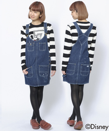 X-girl | WORK STYLE SALOPETTE SKIRT(サロペット/オーバーオール)