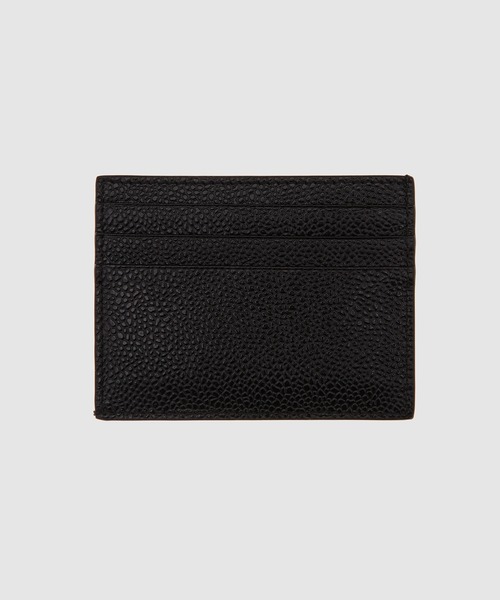 THOM BROWNE（トムブラウン）の「CARD HOLDER W/ NOTE COMPARTMENT IN PEBBLE GRAIN