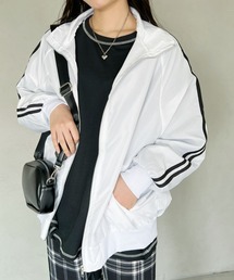 【23S/S 春夏新作】サイドラインオーバーサイズブルゾン