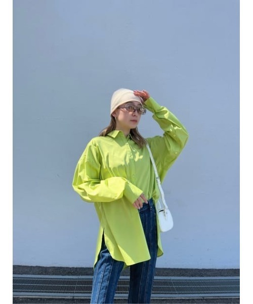 SLY（スライ）の「FINE KNIT BEANIE ファインニット ビーニー ニット帽 ニットキャップ（ニットキャップ/ビーニー・レディース・アイボリー/ブラック・FREE）」の21枚目の写真