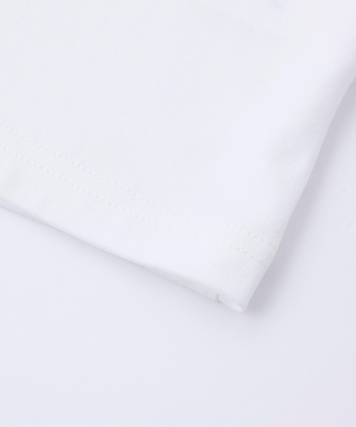 MILKFED.（ミルクフェド）の「FLUFFY LOGO TOP（Tシャツ/カットソー・レディース・ブラック/ホワイト/ライトパープル・ONE SIZE）」の8枚目の写真