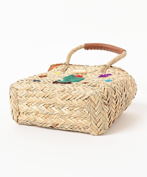 Ray BEAMS(レイビームス)の「Casselini × Ray BEAMS / 別注 刺繍 バスケット バッグ(トートバッグ・レディース・レッド/グリーン・ONE SIZE)」の14枚目の写真