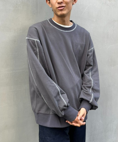 CIAOPANIC スウェット セール】【2WAY】ダンボールZIPスウェット（Tシャツ/カットソー
