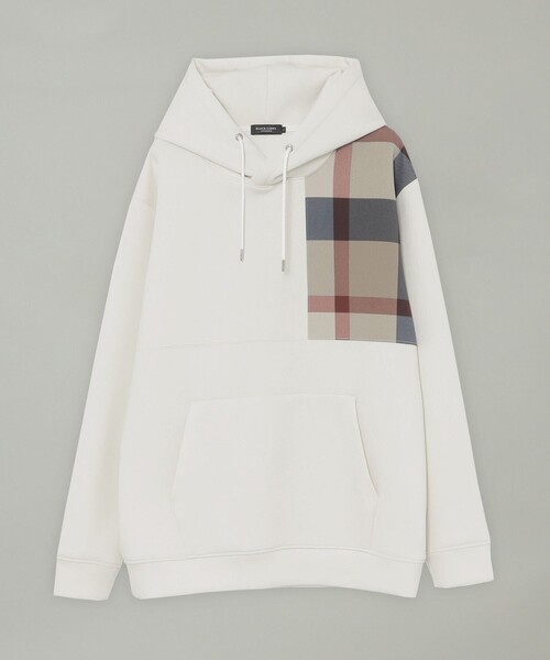 【希少✨】ブラックレーベルクレストブリッジ　LL パーカー　パッチワーク　XL 希少✨】ブラックレーベルクレストブリッジ LL パーカー パッチ