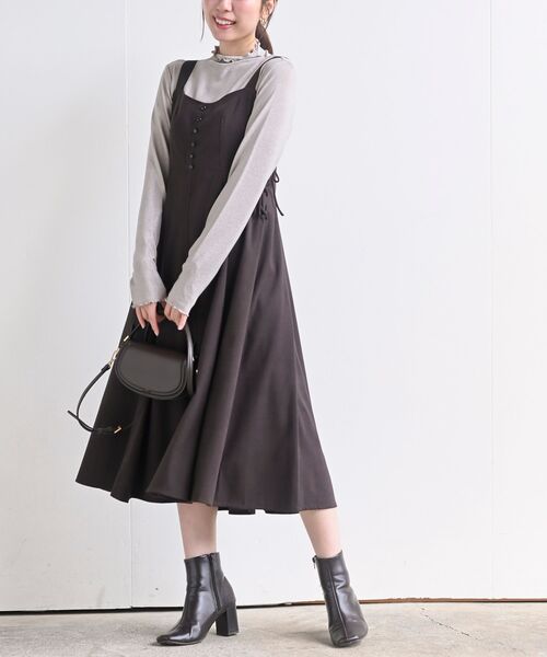 rps（アールピーエス）の「ボトルネックラメカットソー（Tシャツ/カットソー・レディース・ゴールド/ピンク/ブラック/シルバー/サックスブルー/ミント・フリー）」の18枚目の写真