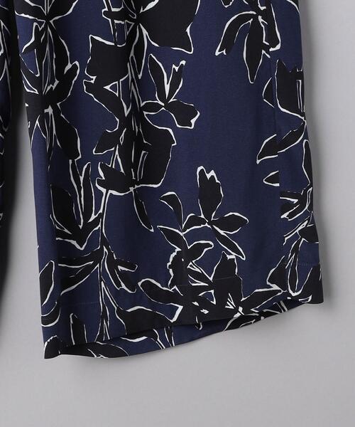 SACRA SHADOW LEAF プリント ドロースト パンツ SACRA SHADOW LEAF プリント ドロースト パンツ パンツ