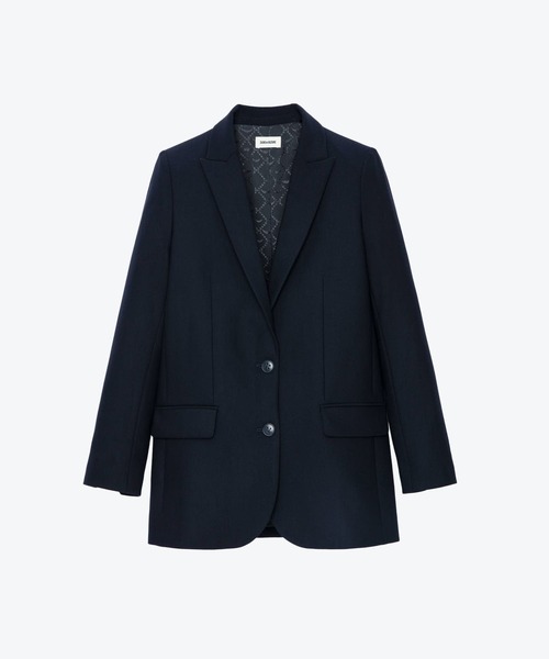 Zadig&Voltaire ザディグ エ ヴォルテール　テーラードジャケット ZADIG & VOLTAIRE テーラードジャケット ブラック ZADIG & VOLTAIRE