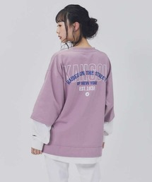 【KANGOL】レイヤード長袖Ｔシャツ