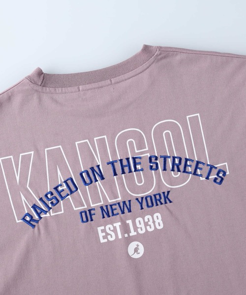 KANGOL(カンゴール)の「【KANGOL】レイヤード長袖Tシャツ(Tシャツ/カットソー・レディース・ベージュ/ネイビー/パープル・M/L)」の13枚目の写真