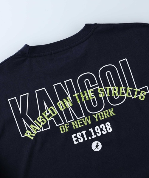 KANGOL(カンゴール)の「【KANGOL】レイヤード長袖Tシャツ(Tシャツ/カットソー・レディース・ベージュ/ネイビー/パープル・M/L)」の10枚目の写真