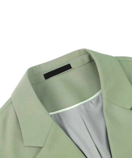 Cloudstyle（クラウドスタイル）の「【Cloudstyle】メンズカジュアルスーツ 軽量上下セット（スーツセット・メンズ・グレー/アイボリー/ブラック/ライトグリーン/ブラウン・SMALL/MEDIUM/LARGE/XX-LARGE/X-LARGE）」の13枚目の写真