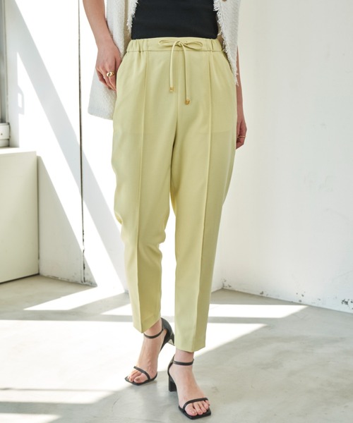 【セール】ドロスト付きテーパードパンツ（その他パンツ）｜Aunt Marie's（アントマリーズ）