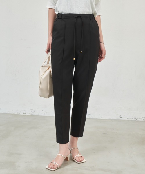 【セール】ドロスト付きテーパードパンツ（その他パンツ）｜Aunt Marie's（アントマリーズ）