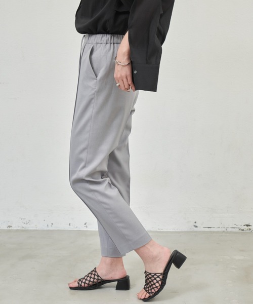 【セール】ドロスト付きテーパードパンツ（その他パンツ）｜Aunt Marie's（アントマリーズ）