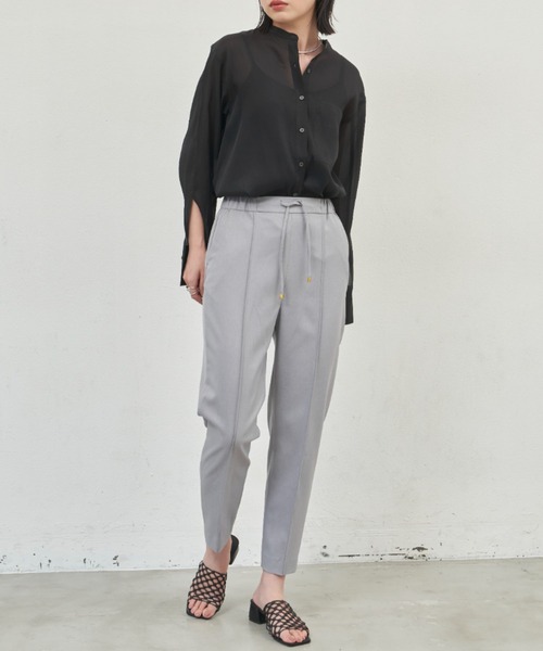 【セール】ドロスト付きテーパードパンツ（その他パンツ）｜Aunt Marie's（アントマリーズ）