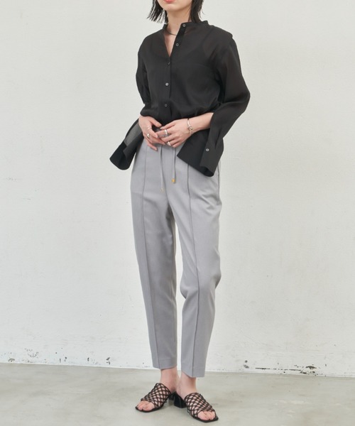 【セール】ドロスト付きテーパードパンツ（その他パンツ）｜Aunt Marie's（アントマリーズ）