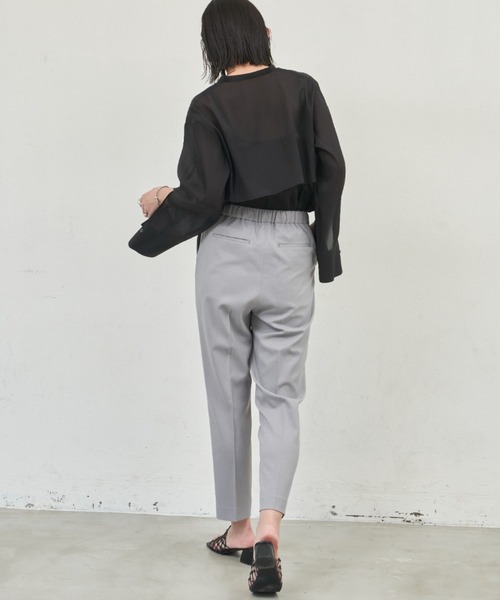 【セール】ドロスト付きテーパードパンツ（その他パンツ）｜Aunt Marie's（アントマリーズ）