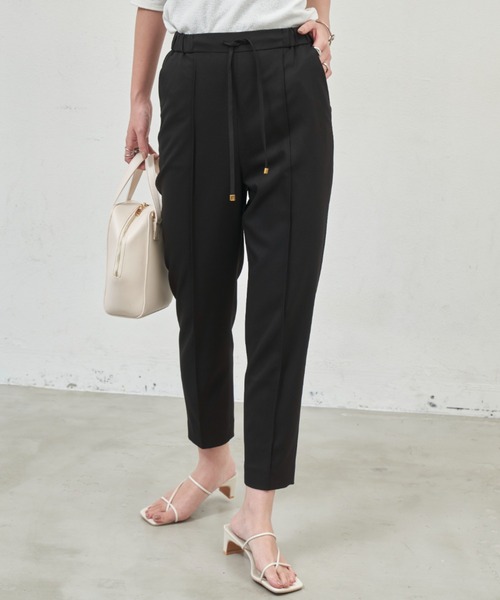 【セール】ドロスト付きテーパードパンツ（その他パンツ）｜Aunt Marie's（アントマリーズ）