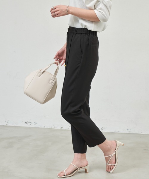 【セール】ドロスト付きテーパードパンツ（その他パンツ）｜Aunt Marie's（アントマリーズ）