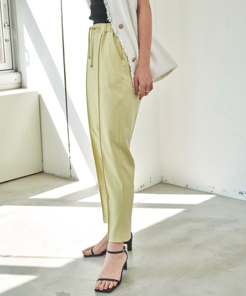 【セール】ドロスト付きテーパードパンツ（その他パンツ）｜Aunt Marie's（アントマリーズ）