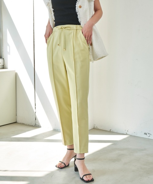 【セール】ドロスト付きテーパードパンツ（その他パンツ）｜Aunt Marie's（アントマリーズ）