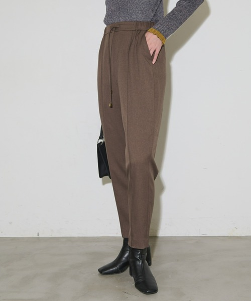 【セール】ドロスト付きテーパードパンツ（その他パンツ）｜Aunt Marie's（アントマリーズ）