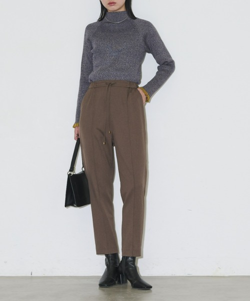 【セール】ドロスト付きテーパードパンツ（その他パンツ）｜Aunt Marie's（アントマリーズ）