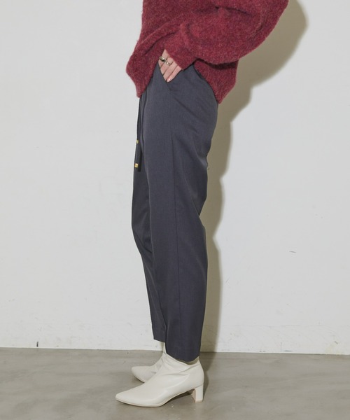 【セール】ドロスト付きテーパードパンツ（その他パンツ）｜Aunt Marie's（アントマリーズ）