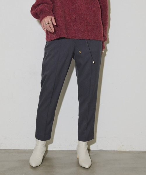 【セール】ドロスト付きテーパードパンツ（その他パンツ）｜Aunt Marie's（アントマリーズ）