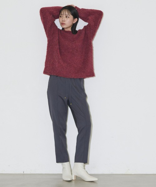 【セール】ドロスト付きテーパードパンツ（その他パンツ）｜Aunt Marie's（アントマリーズ）