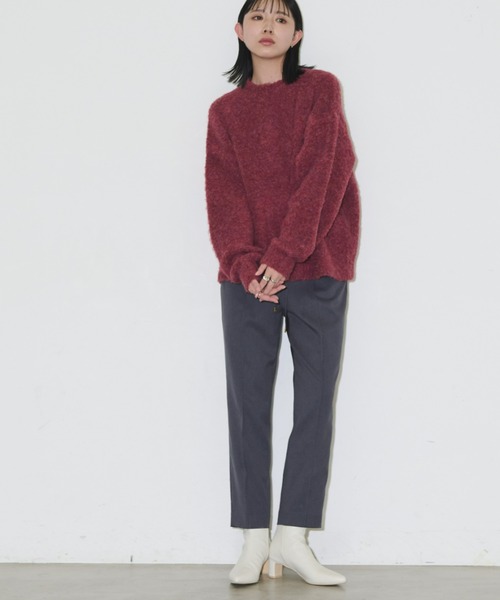 【セール】ドロスト付きテーパードパンツ（その他パンツ）｜Aunt Marie's（アントマリーズ）