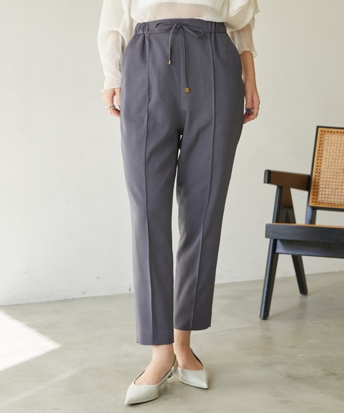 【セール】ドロスト付きテーパードパンツ（その他パンツ）｜Aunt Marie's（アントマリーズ）