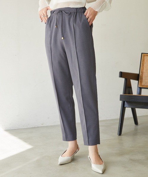 【セール】ドロスト付きテーパードパンツ（その他パンツ）｜Aunt Marie's（アントマリーズ）