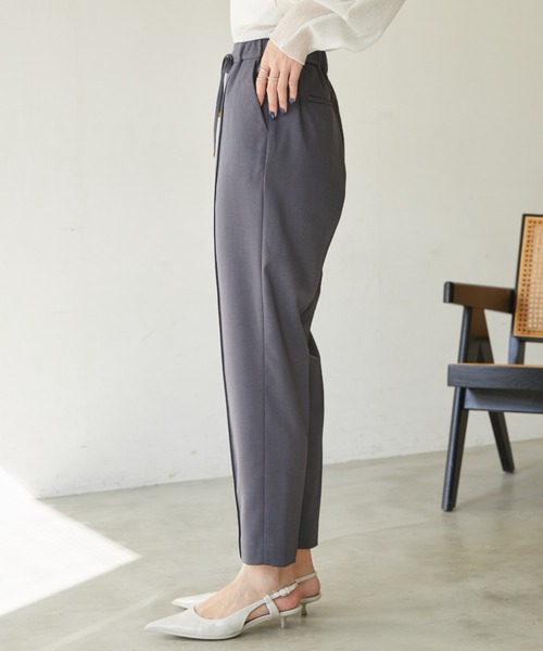 【セール】ドロスト付きテーパードパンツ（その他パンツ）｜Aunt Marie's（アントマリーズ）